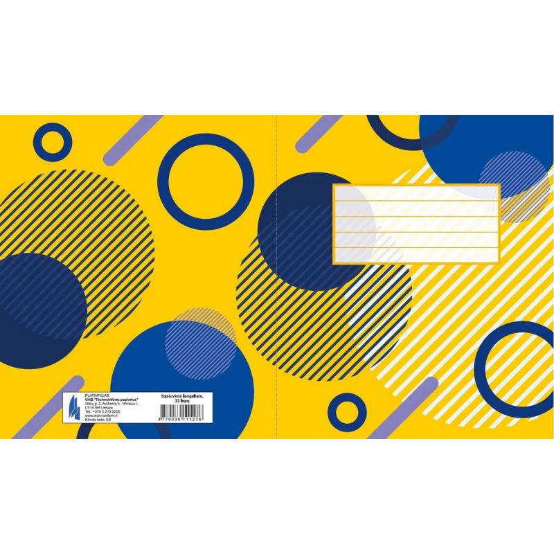 Rūtiņu burtnīca a5 32 lp. 70gsm