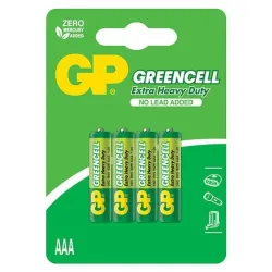Baterijas GP Greencell R03, AAA, 1.5 V