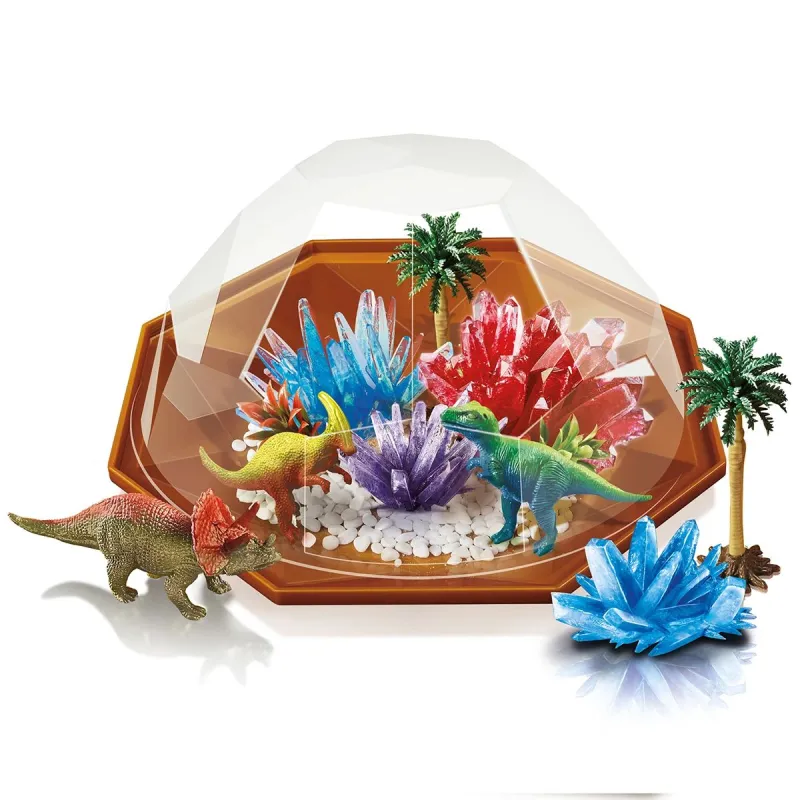4M Dinozaurs kristāla terārijā