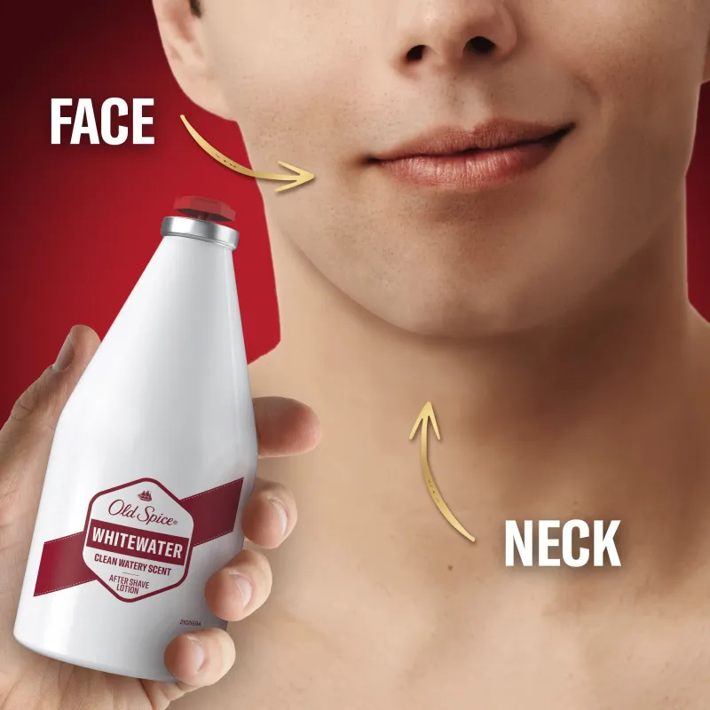Old Spice Whitewater Losjonas Po Skutimosi Vyrams, 100 ml