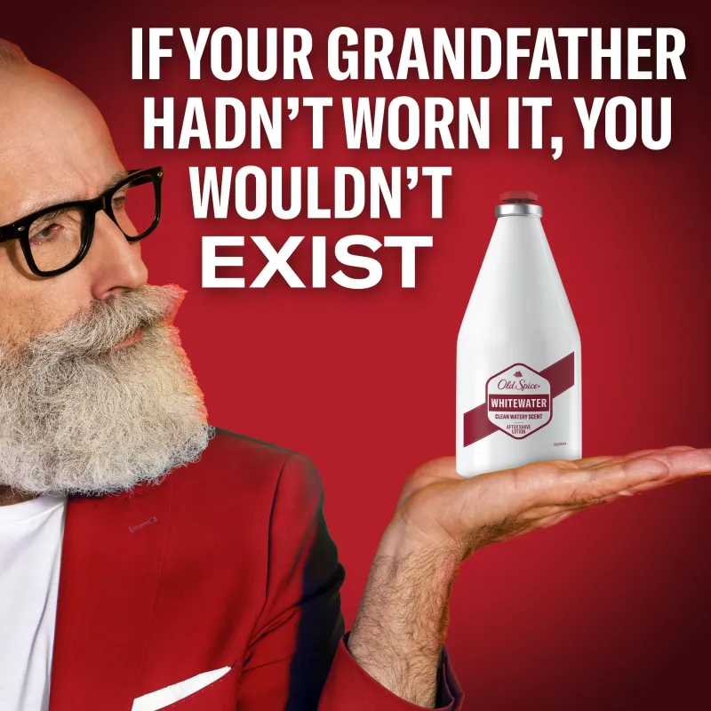 Old Spice Whitewater Losjonas Po Skutimosi Vyrams, 100 ml