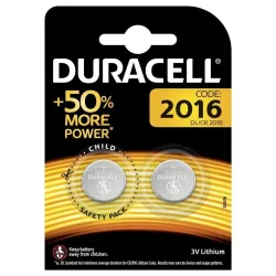 Duracell patarei DL 2016 3V liitium 2tk.