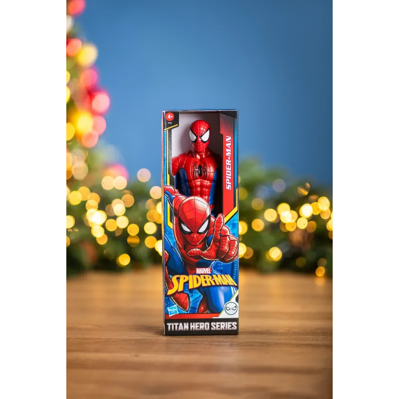 Rotaļlietu figūriņa Spiderman Avengers TITAN E7333, 30 cm, zila krās.-sarkana krās.