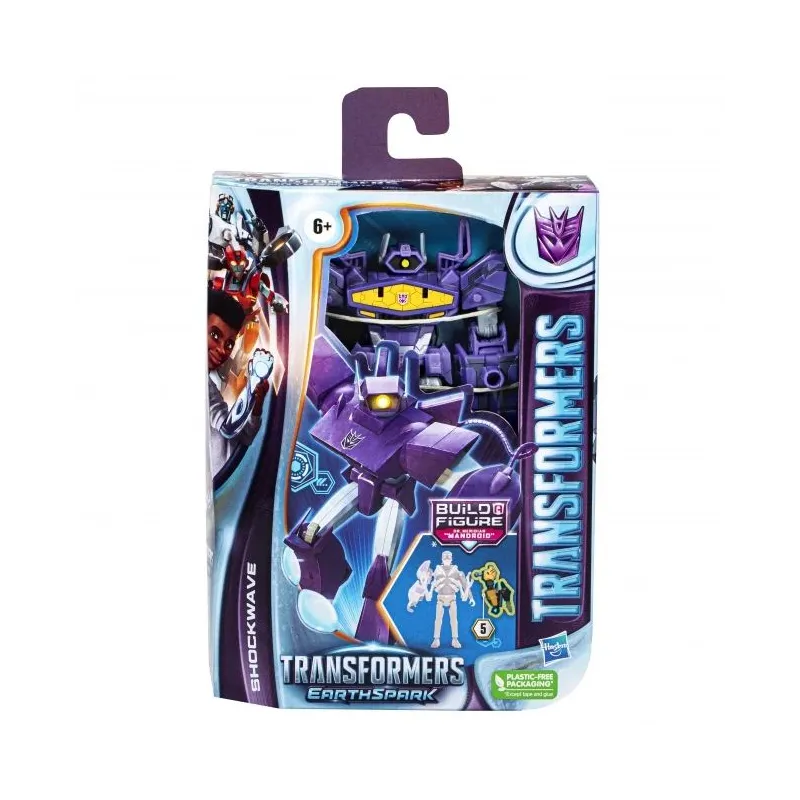 Transformeris Transformers Earthspark Figure Terran Deluxe F6231, įvairių spalvų