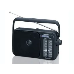 Radio uztvērējs Panasonic RF-2400DEG-K, melna krās.