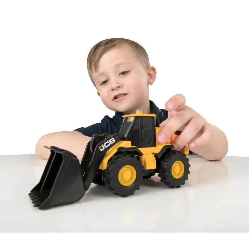 JBC Mazs Riteņu iekrāvējs ar gaismu un skaņu, 15cm
