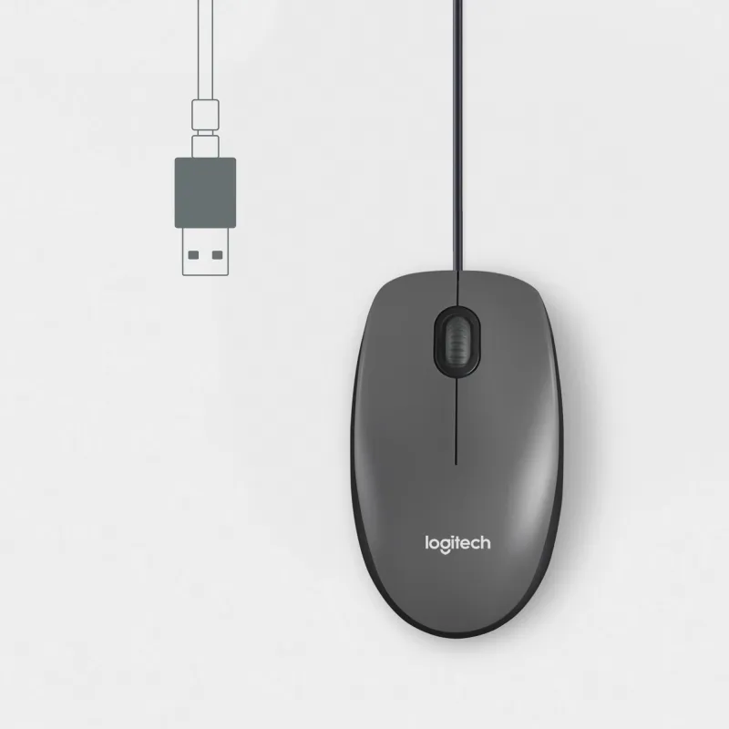 Logitech M100 black ,910-006652,