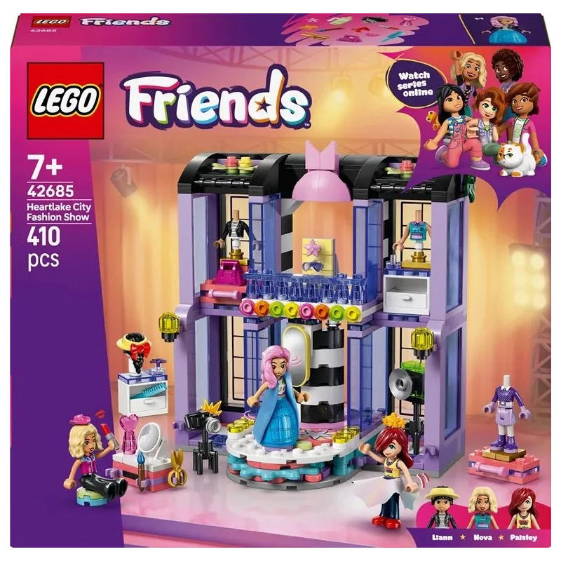 Конструктор LEGO Friends Показ мод в Хартлейк-Сити 42685, 410 шт.