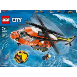 Конструктор LEGO City Вертолет береговой охраны 60503, 551 шт.