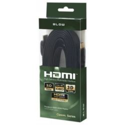 Kabelis hdmi-hdmi m-m3m flat blow 92-607