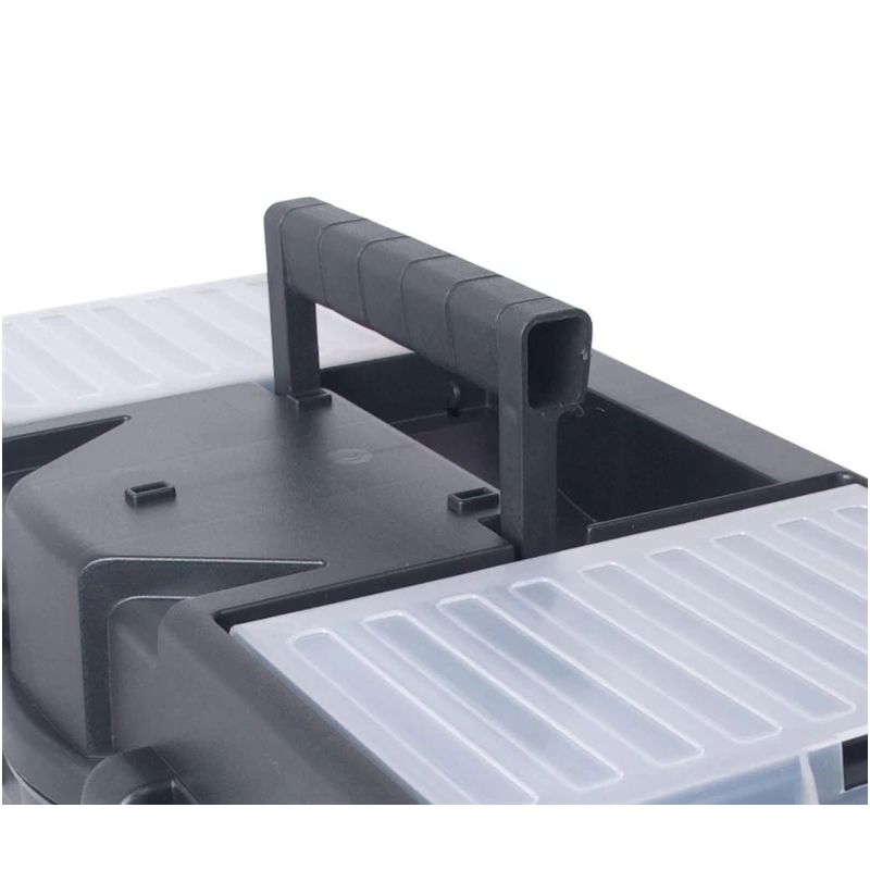 Tööriistakast Okko SKRA300FCZAPG001, 37.4 cm x 19.8 cm x 18.9 cm, must v.-hall v.