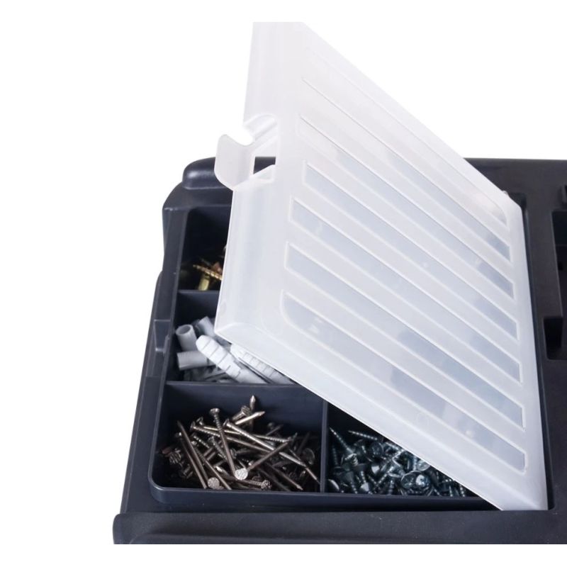 Tööriistakast Okko SKRA300FCZAPG001, 37.4 cm x 19.8 cm x 18.9 cm, must v.-hall v.