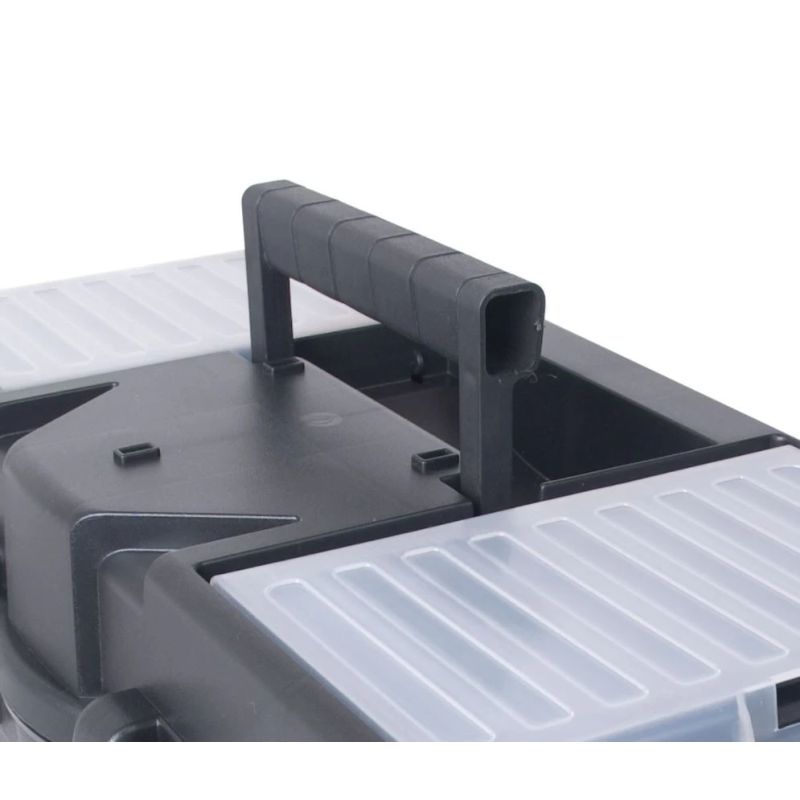 Tööriistakast Okko SKRA300FCZAPG001, 37.4 cm x 19.8 cm x 18.9 cm, must v.-hall v.