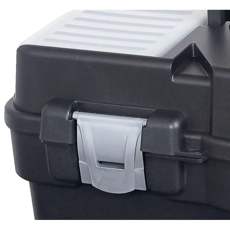 Įrankių dėžė Okko SKRA300FCZAPG001, 37.4 cm x 19.8 cm x 18.9 cm, juoda sp.-pilka sp.