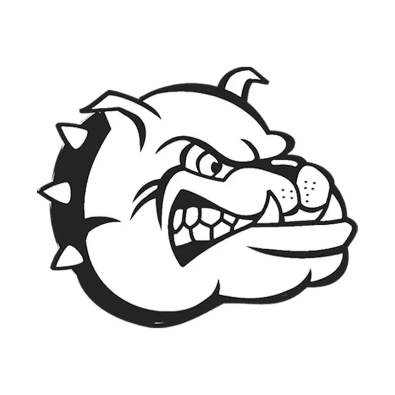 Auto uzlīme Avisa Head Of The Dog, 13 cm x 16 cm