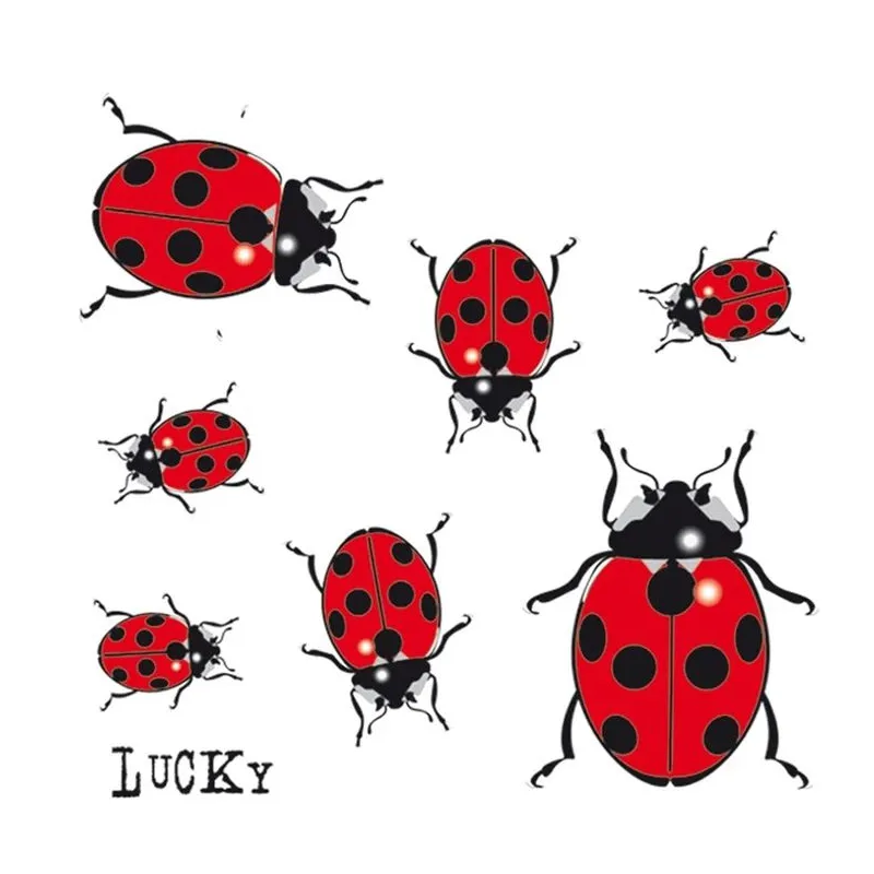 Auto uzlīme mārītes 11x10.5cm