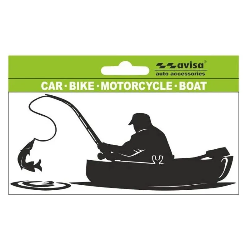 Auto uzlīme Avisa, 8 cm x 15 cm