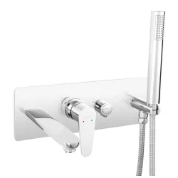 Slēptais vannas istabas jaucējkrāns Ferro Cordoba BCD11P, hroma krās.