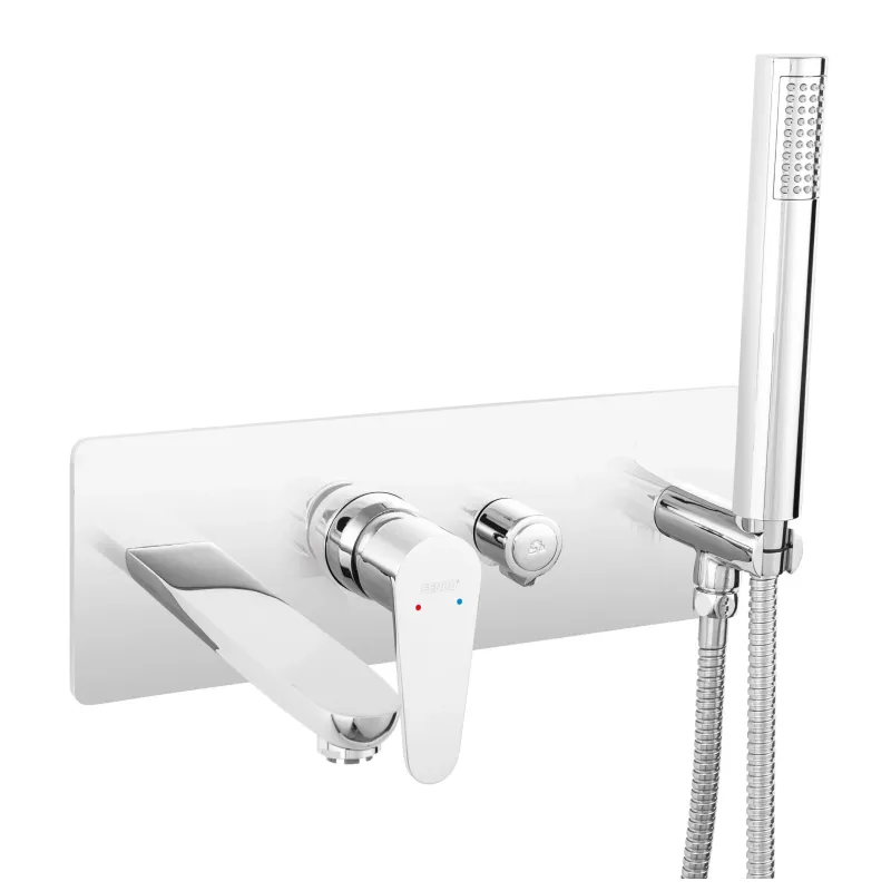 Slēptais vannas istabas jaucējkrāns Ferro Cordoba BCD11P, hroma krās.