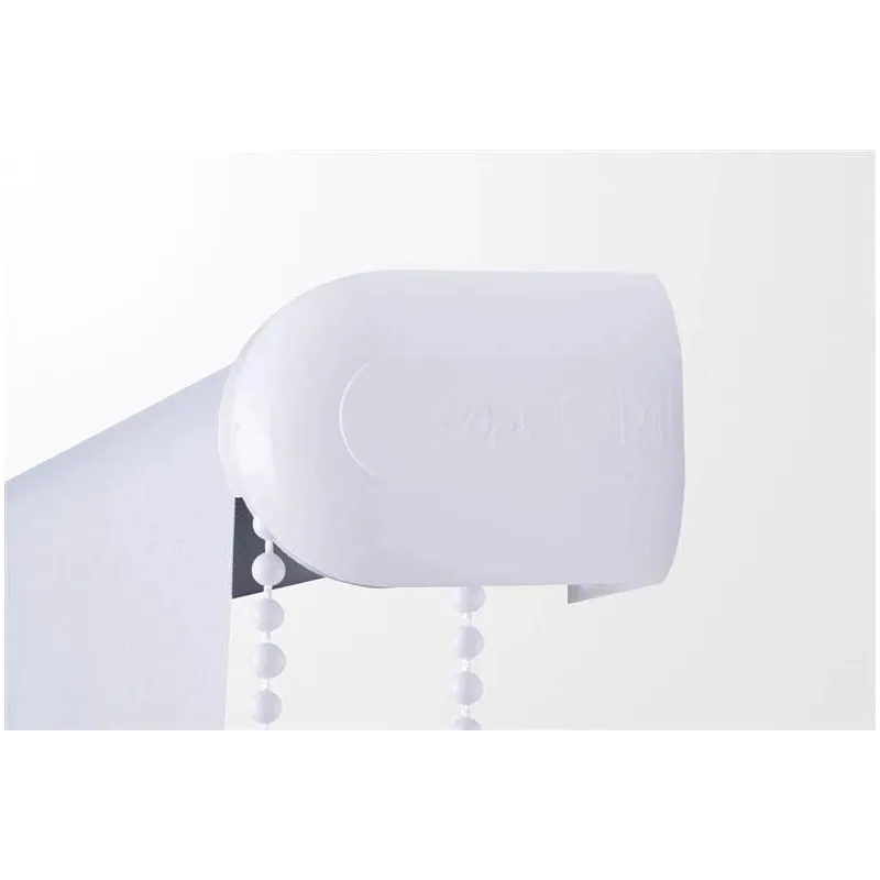 Ruloo Domoletti Blackout Silv 054, valge v.-hall v., 180 cm x 185 cm