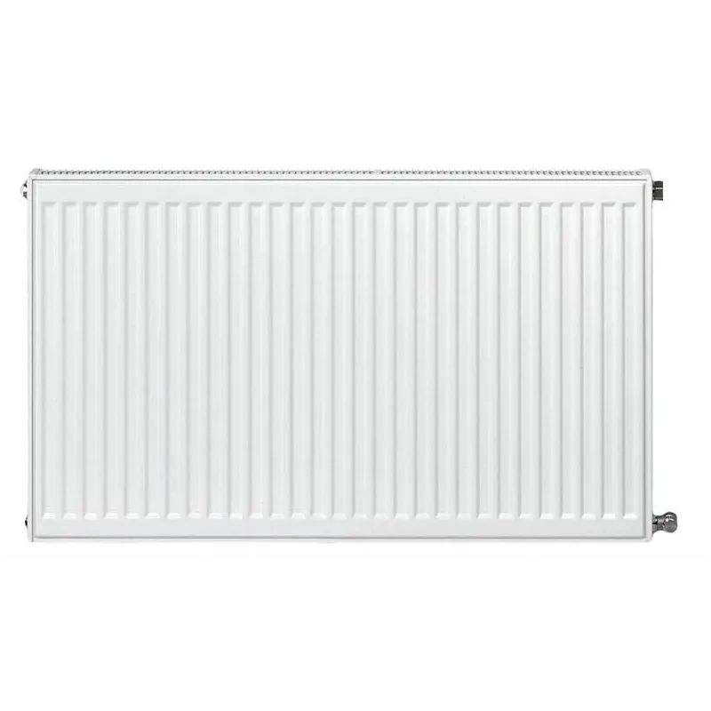 Radiators Korado Klasik 22 22050140-50-0010, 140 cm x 50 cm, sānu pieslēgums, 2032.8 W, balta krās.