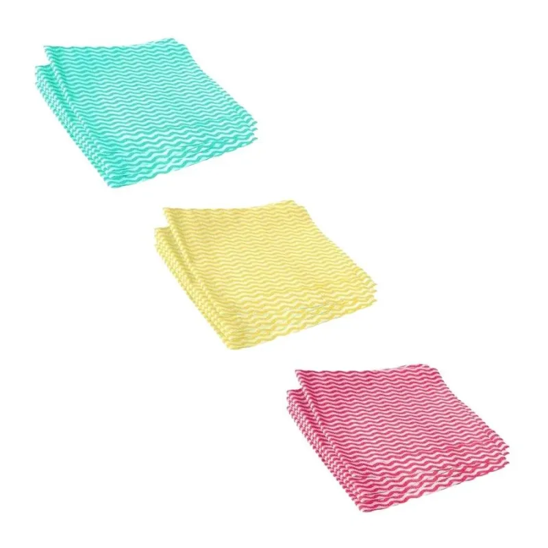 Lupatiņa, virtuvei York 021030, ,krāsa-dizains tiek izvēlēts nejauši,, poliesters-viskoze, 5 gab.