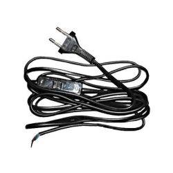 Vads ar slēdzi un kotaktdakšu 1,9m