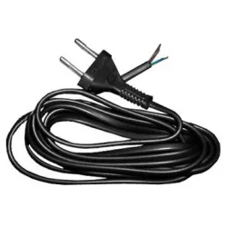 Vads ar kontaktdakšu 1.6m melna