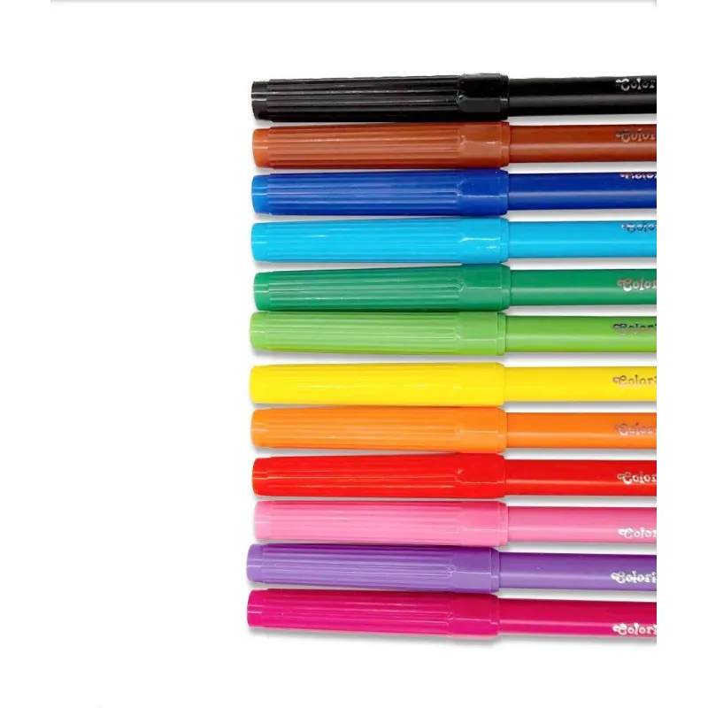 Flomasteriai Colorino Dreams, vienpusiai, 12 vnt.