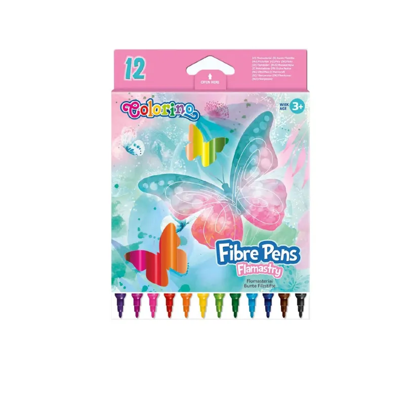 Flomasteriai Colorino Dreams, vienpusiai, 12 vnt.