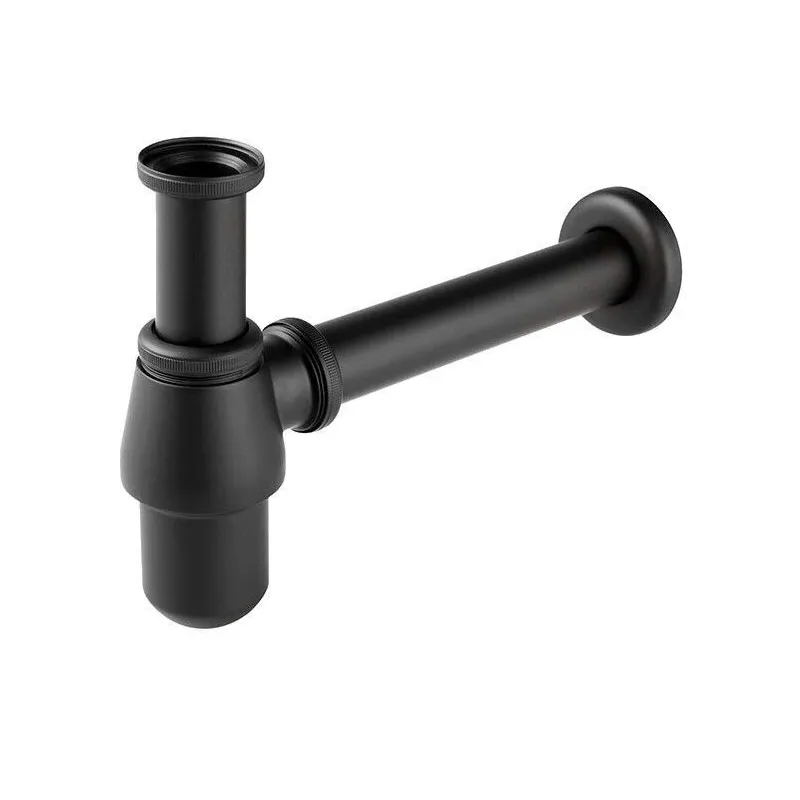 Sifons izlietnei Ferro, melna krās.