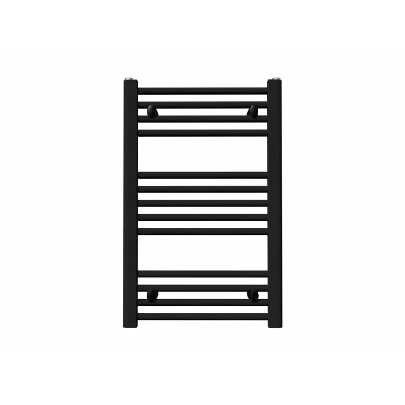 Ūdens dvieļu žāvētājs Koralux Linear Classic, melna, 50 cm x 70 cm, 280 W