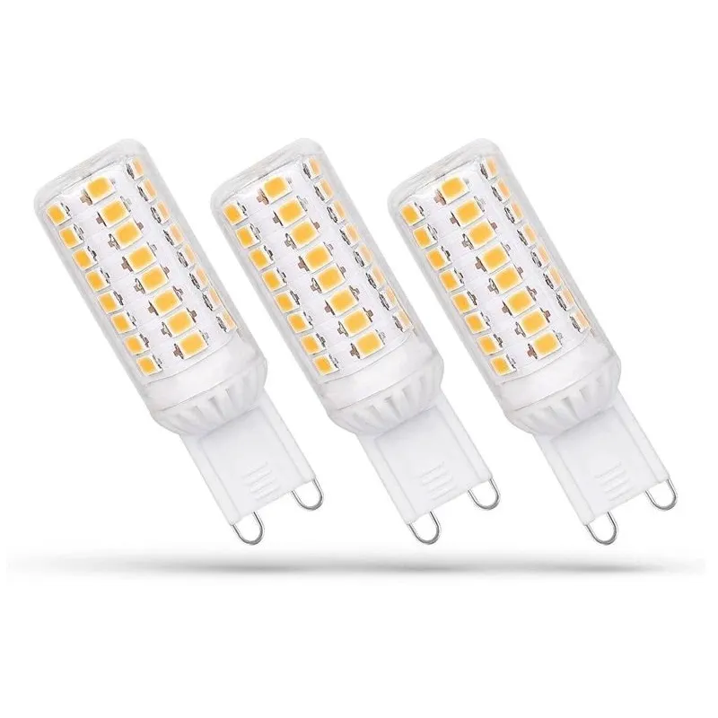 Spuldze Spectrum LED, 4000 °K, G9, 4.9 W, 430 lm, 3 gab.
