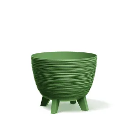 Puķu pods Prosperplast Furu DFUR240-5615C, plastmasa, zaļa