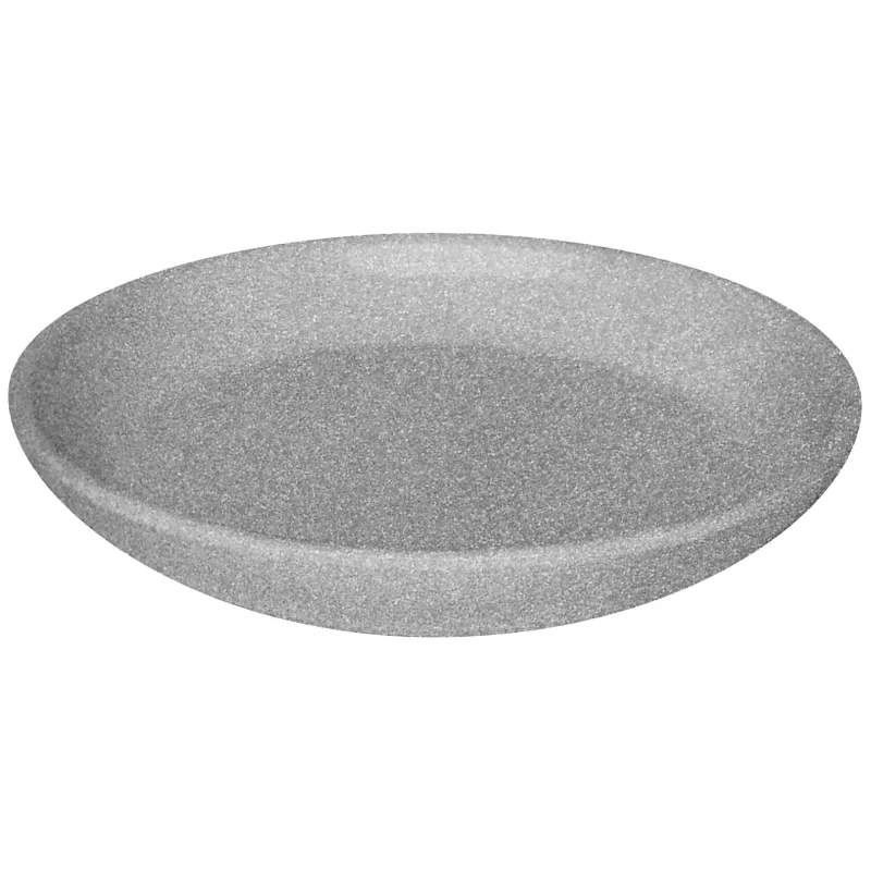 Puķu poda šķīvis Domoletti 5906750949291, pelēka krās., 25 cm