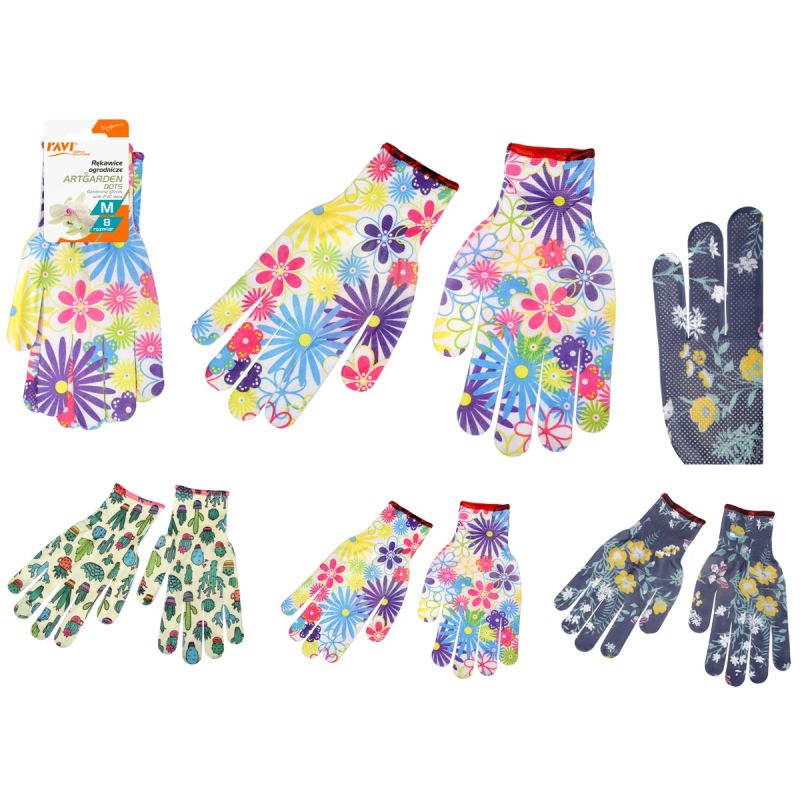 Cimdi dārza artgarden m punktiņi