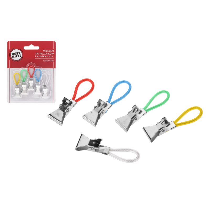 Knaģi dvieļu 5 gab