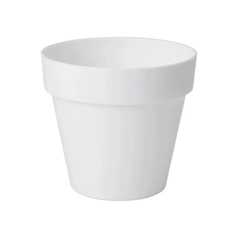 Puķu pods Form Plastic Ibiza Soft Mat 4120, plastmasa, balta krās.