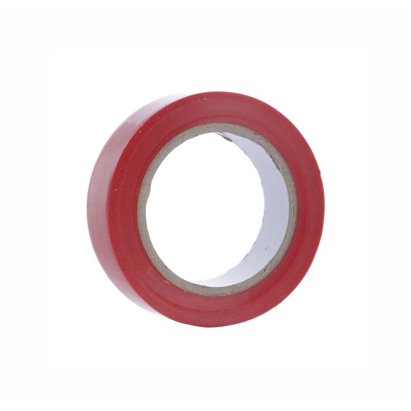 Elektrības izolācijas lente Bycom, 0.13 x 15 mm. 10 m. sarkana