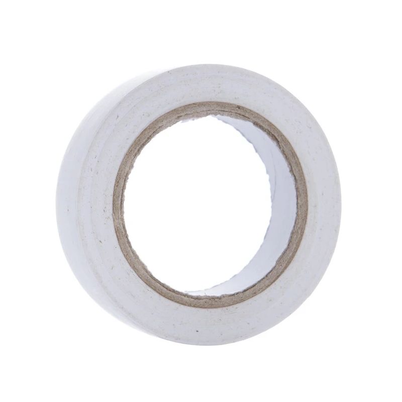 Elektrības izolācijas lente Bycom, 0.13 x 19 mm. 20 m. balta
