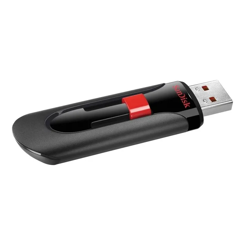 USB atmintinė SanDisk Cruzer Glide SDCZ60-128G-B35, juoda sp., 128 GB