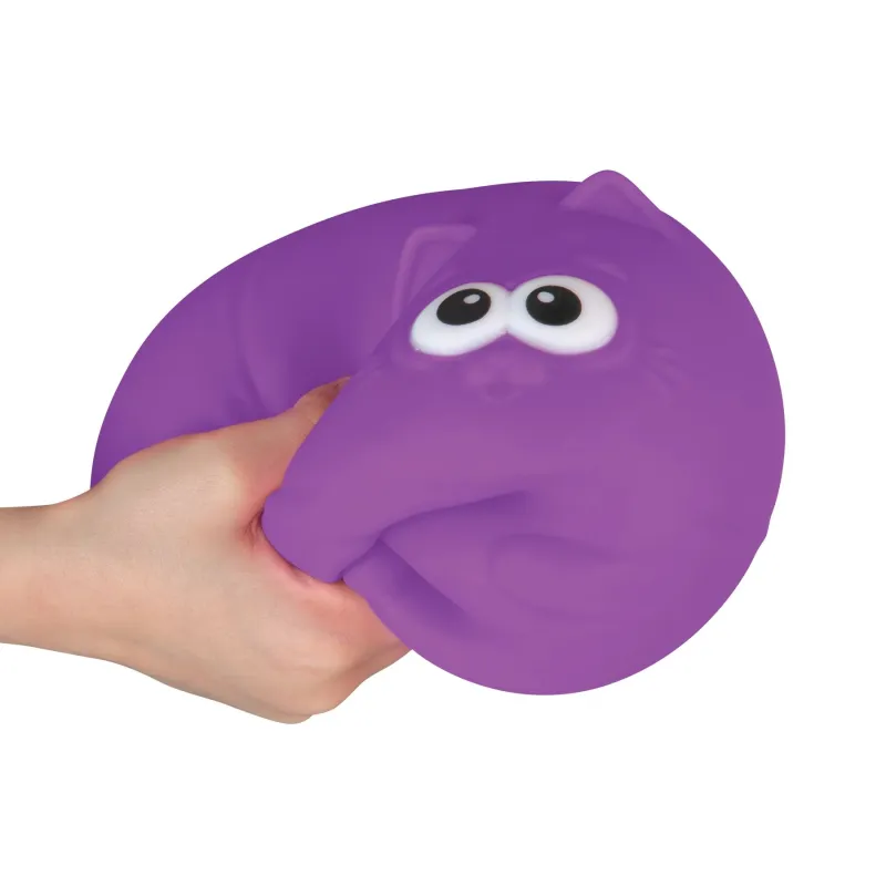 Anti-stresa rotaļlieta spaidāmais kaķis Easy Sqweezy Chunky Kitty