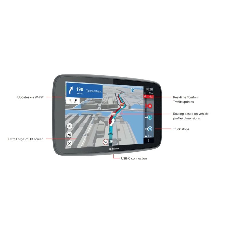 Navigācija tomtom go expert plus 7