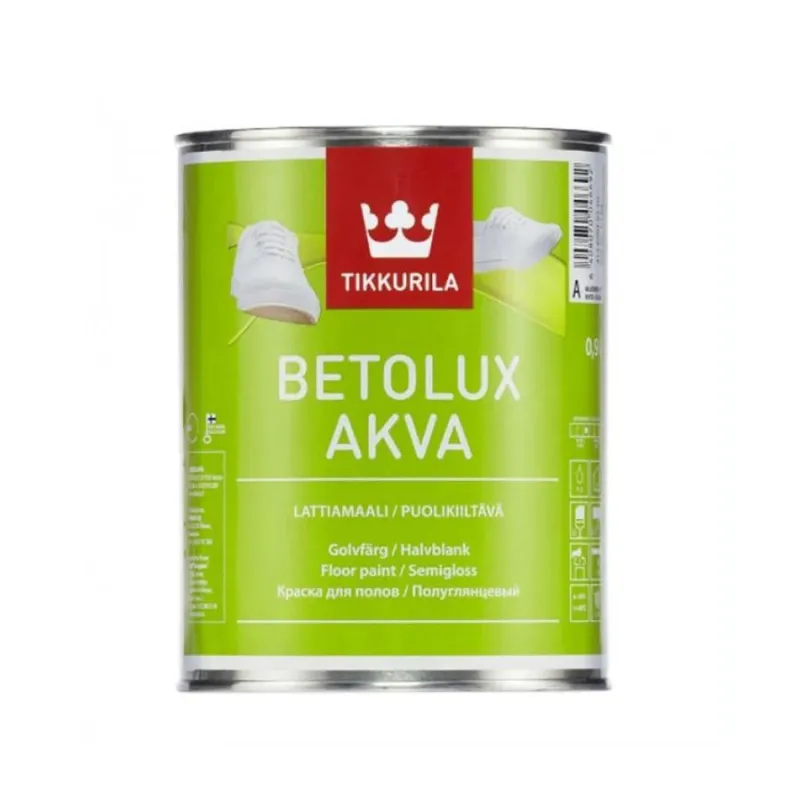 Krāsa grīdām betoluxakva c 0.9l