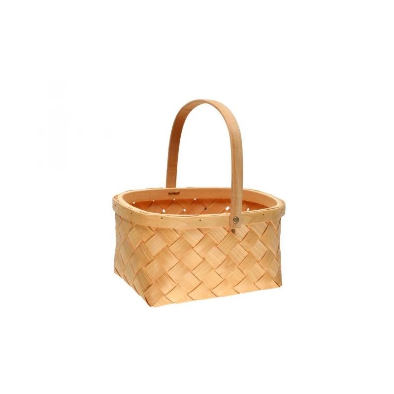 Grozs ar salokāmu rokturi 31x15cm brūns