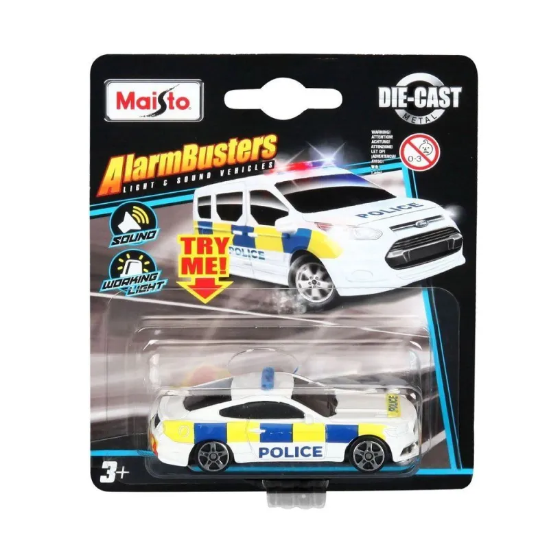 Rotaļu policijas mašīna Maisto, daudzkrāsaina