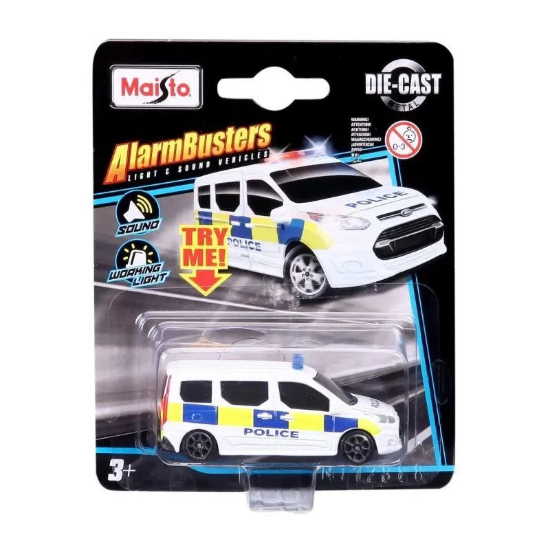 Rotaļu policijas mašīna Maisto, daudzkrāsaina