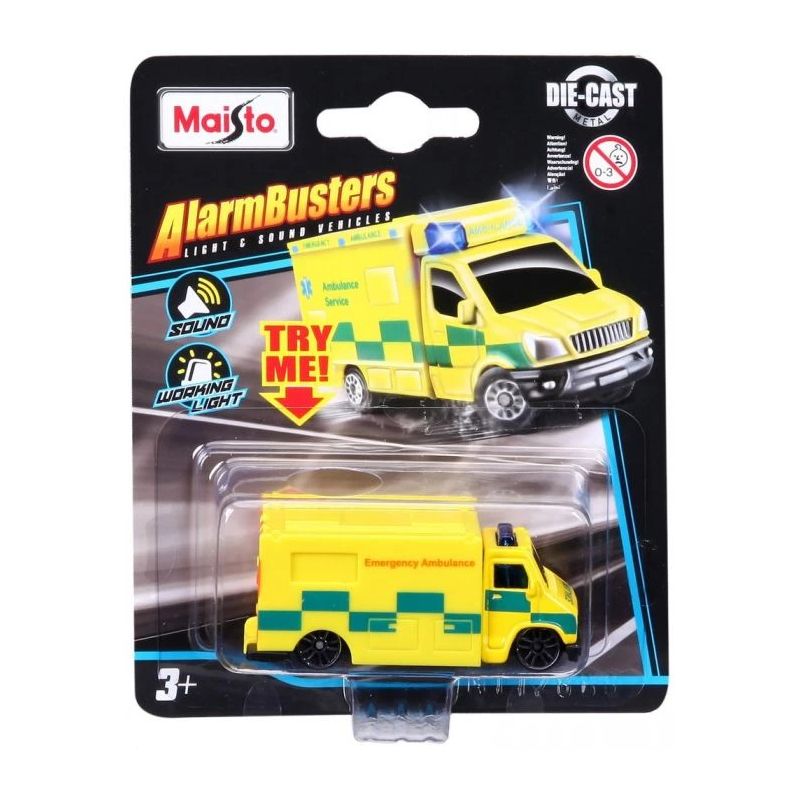 Rotaļu mašīna ar gaismām maisto 7.6cm