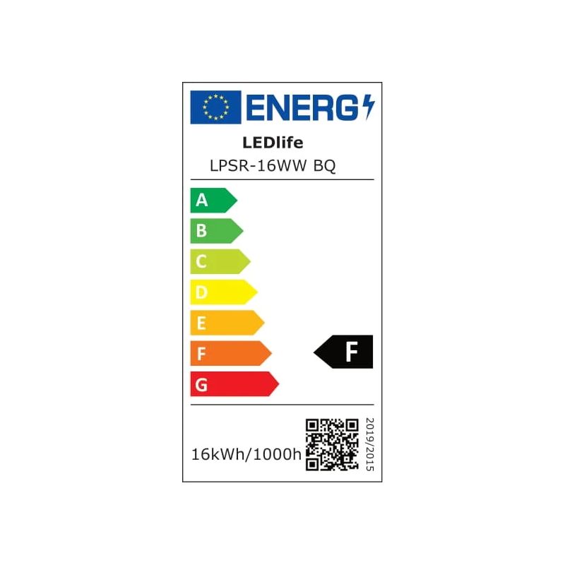Gaism.piest. lpsr-16ww bq r145 led ip44