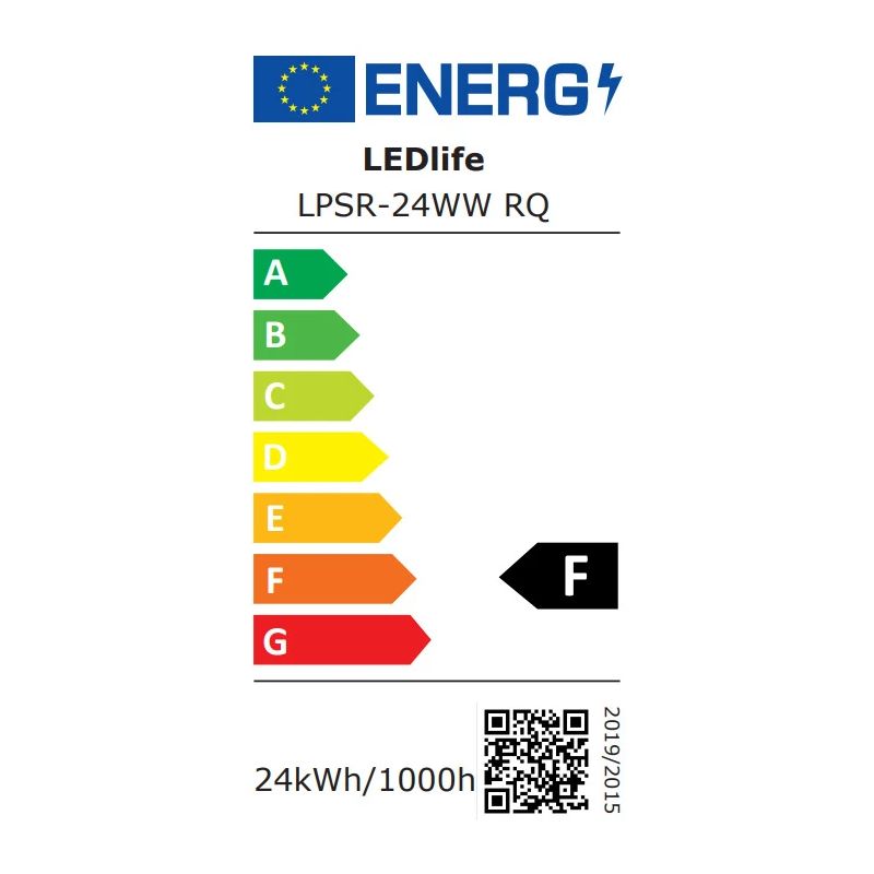 Iebūv.gaismeklis lpsr-24ww rq 24w led 30